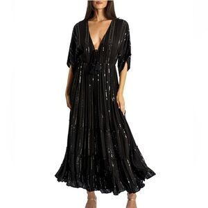 Black Sequin Dress